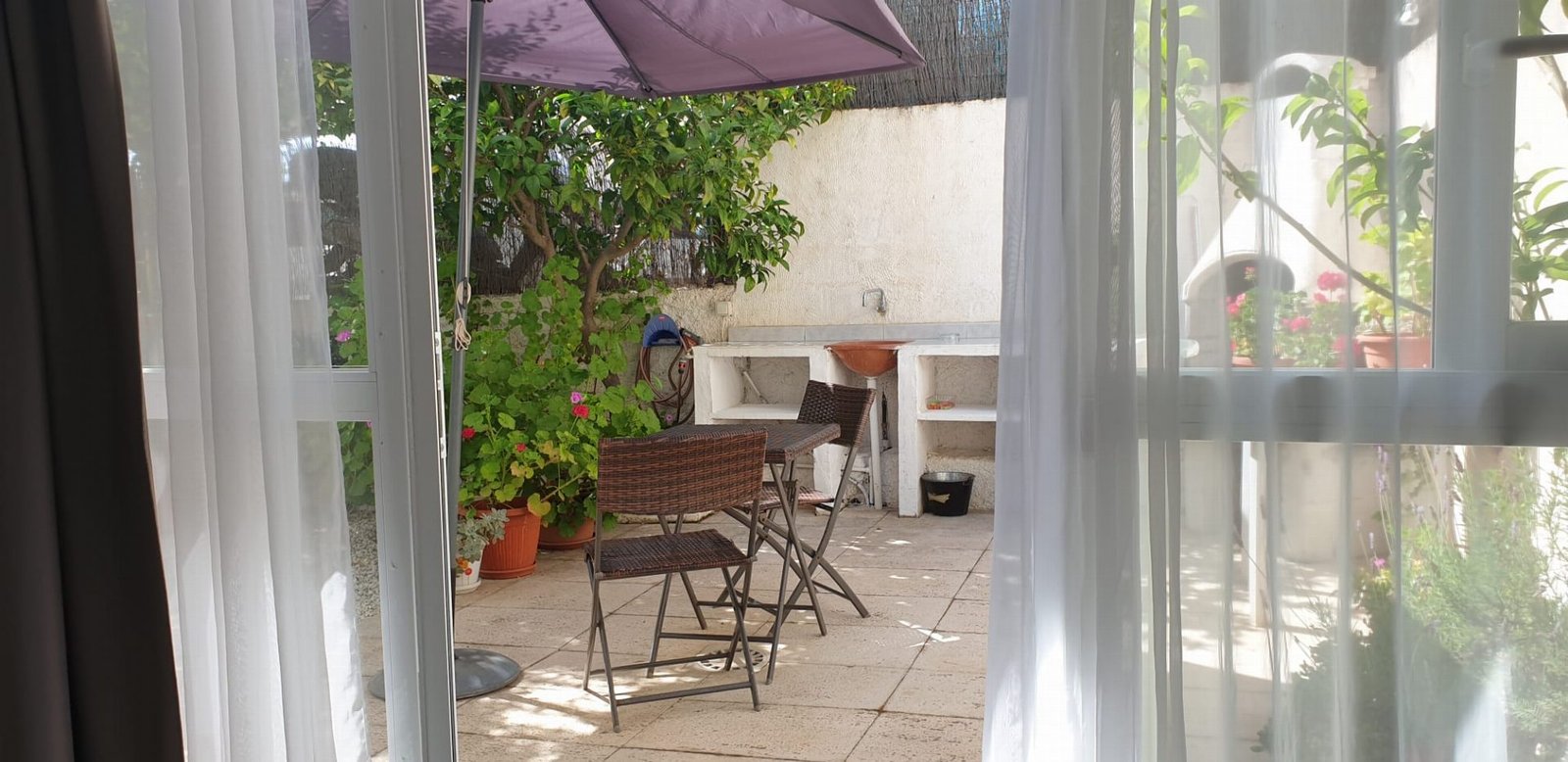 Bajo con jardín y barbacoa en Figueretes — photo 2